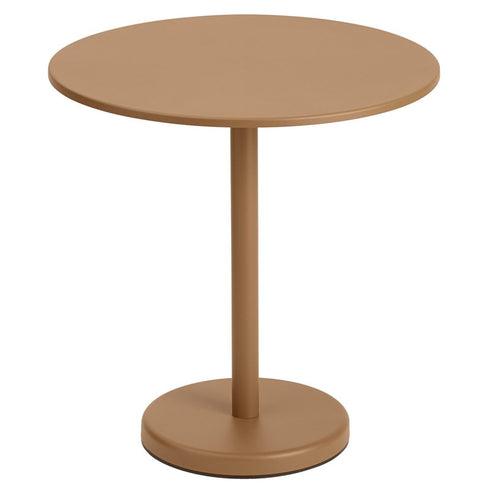Linear Steel Coffee Table Round / 70cm